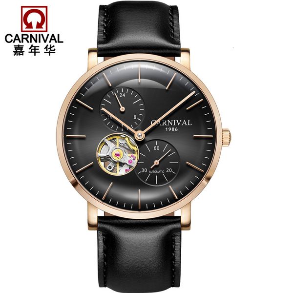 swiss carnival clock men automatic mechanical mark luxury s saffier reloj hombre waterproof c8024g-6, Slivery;brown
swiss carnival clock men automatic mechanical mark luxury s saffier reloj hombre waterproof c8024g-6, Slivery;brown