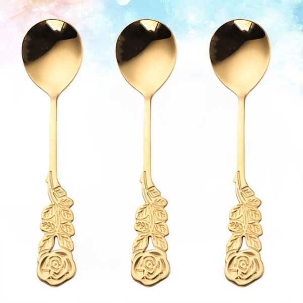 spoons 3pcs stainless steel mini coffee spoon dessert cake mirror surface for home (silver)
spoons 3pcs stainless steel mini coffee spoon dessert cake mirror surface for home (silver)