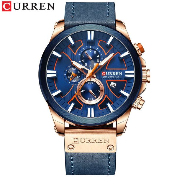 carrion curren 8346 men's round business watch six pin multifunctional waterproof calendar, Slivery;brown
carrion curren 8346 men's round business watch six pin multifunctional waterproof calendar, Slivery;brown