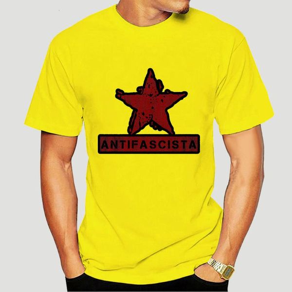 men's t-shirts antifascista star red left communist t shirt famous summer cotton o neck fashion homme knitted letter x, White;black
men's t-shirts antifascista star red left communist t shirt famous summer cotton o neck fashion homme knitted letter x, White;black