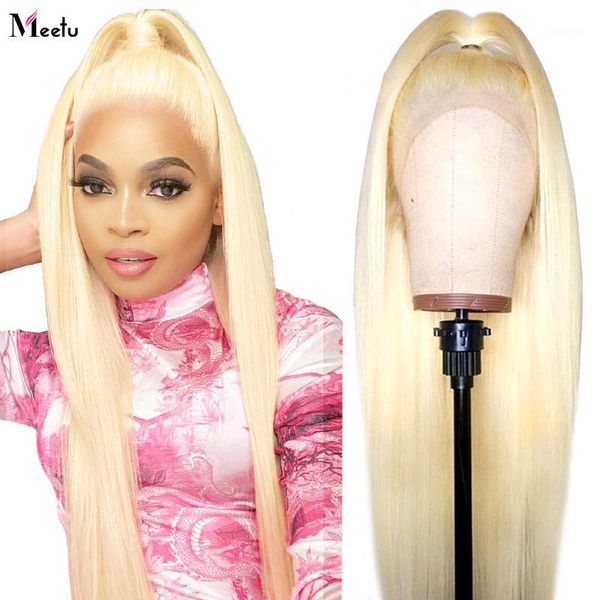 meetu 13x4 pre plucked 613 lace front human hair wig 150% density 26 inch blonde brazilian remy straight for black women1, Black;brown
meetu 13x4 pre plucked 613 lace front human hair wig 150% density 26 inch blonde brazilian remy straight for black women1, Black;brown