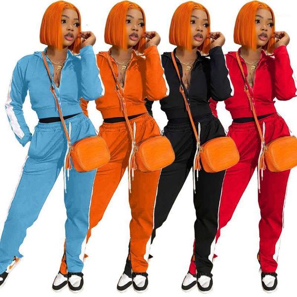 set echoine women two piece patchwork zipper sports slit flare jogger pants suit active tracksuit matching casual outfit1 dwzt, Black;white
set echoine women two piece patchwork zipper sports slit flare jogger pants suit active tracksuit matching casual outfit1 dwzt, Black;white