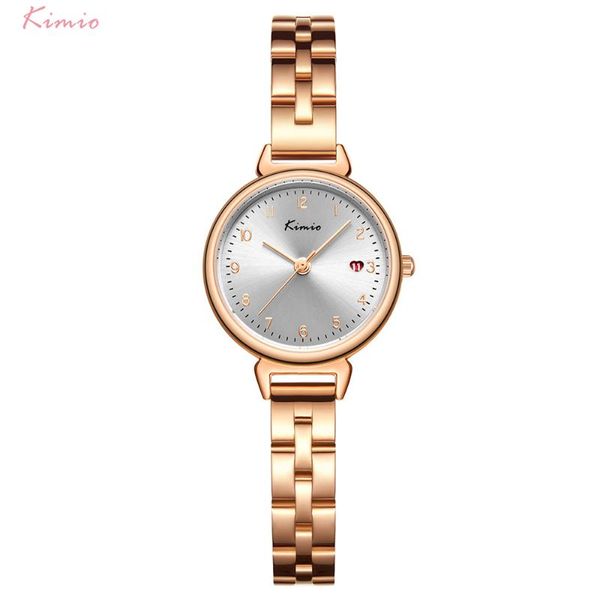 wristwatches kimio women dress watch calendar quartz wristwatch fashion casual waterproof stainless steel bracelet watches, Slivery;brown
wristwatches kimio women dress watch calendar quartz wristwatch fashion casual waterproof stainless steel bracelet watches, Slivery;brown