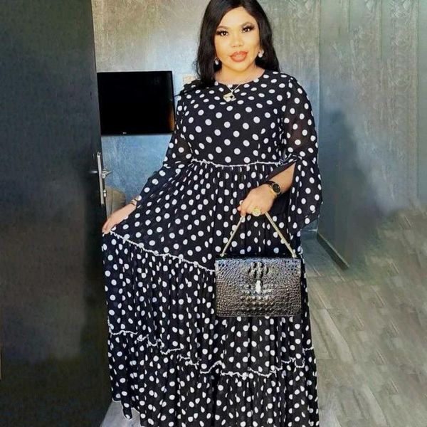 ethnic clothing maxi african design loose robe gowns muslim dress lady party white dots printing european clothes american, Red
ethnic clothing maxi african design loose robe gowns muslim dress lady party white dots printing european clothes american, Red