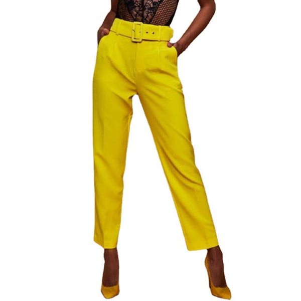 women's pants & capris summer women high-waist solid color cropped trousers straight professional casual with belt temperament fashion, Black;white
women's pants & capris summer women high-waist solid color cropped trousers straight professional casual with belt temperament fashion, Black;white