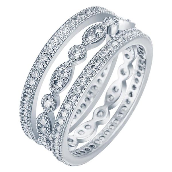 wedding rings 3pcs finger ring sets wholesale fashion women engagement for gold-color full round zircon jewelry, Slivery;golden
wedding rings 3pcs finger ring sets wholesale fashion women engagement for gold-color full round zircon jewelry, Slivery;golden