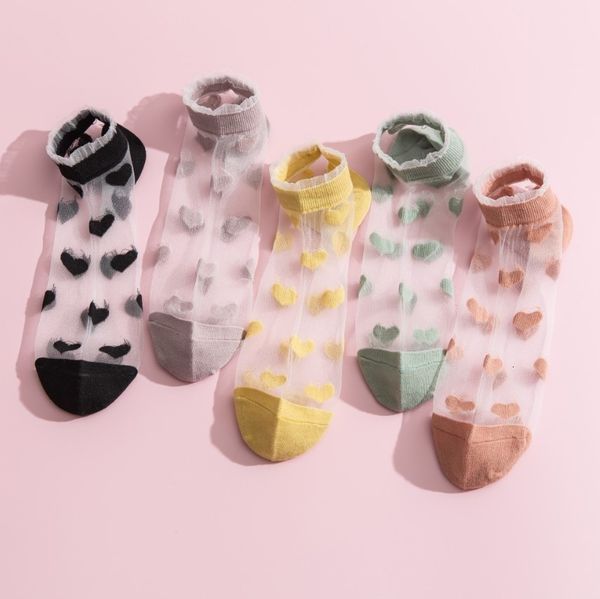 women' spring and summer stockings versatile love card silk boat moisture breathable glass socks, Red;black
women' spring and summer stockings versatile love card silk boat moisture breathable glass socks, Red;black