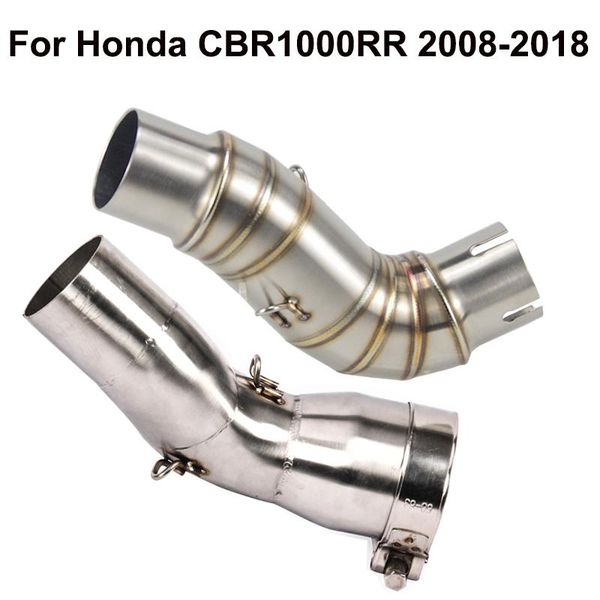 motorcycle exhaust system 51mm muffler 304 steel contact link middle pipe connector slip on for cbr1000rr 2008-2021
motorcycle exhaust system 51mm muffler 304 steel contact link middle pipe connector slip on for cbr1000rr 2008-2021