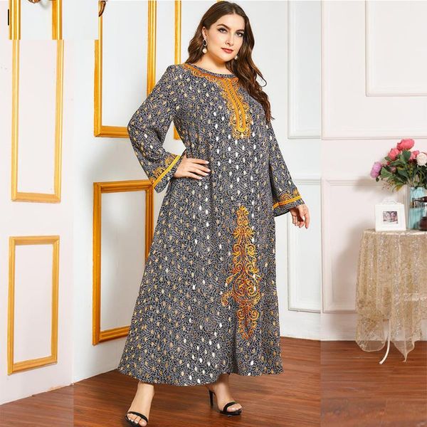 casual dresses doib women print emboridery maxi abya dress loose full sleeve elastic waist long 2021 autumn plus size muslim, Black;gray
casual dresses doib women print emboridery maxi abya dress loose full sleeve elastic waist long 2021 autumn plus size muslim, Black;gray