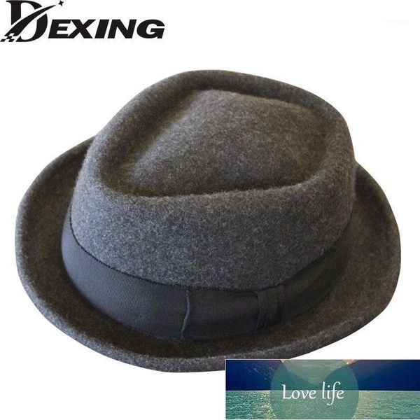 wide brim hats autumn winter woolen gentleman fedora hat for men women small british fashion high-end short felt jazz1, Blue;gray
wide brim hats autumn winter woolen gentleman fedora hat for men women small british fashion high-end short felt jazz1, Blue;gray