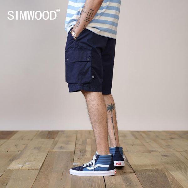 men's shorts simwood 2021 summer elastic waist drawstring cargo men multi-pockets oversize thin 100% cotton breathable, White;black
men's shorts simwood 2021 summer elastic waist drawstring cargo men multi-pockets oversize thin 100% cotton breathable, White;black