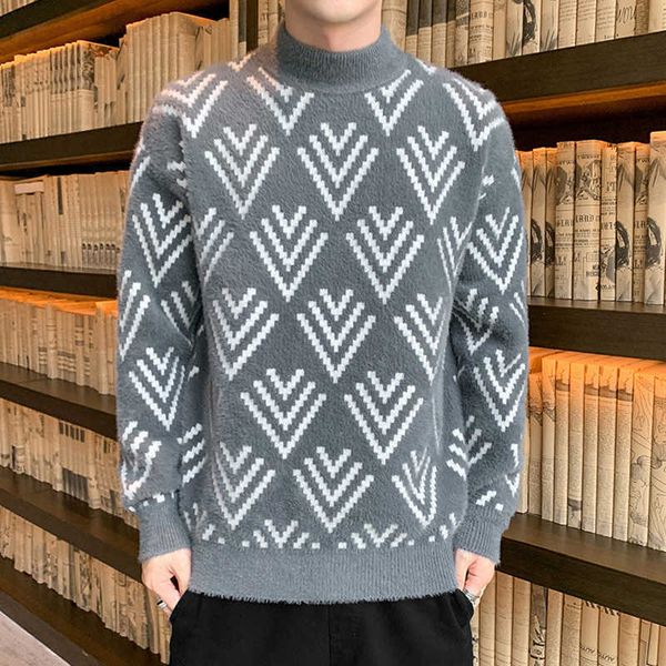 pullover men knitwear autumn winter casual men's sweaters half turtleneck long sleeve warm knit pullover homme men clothes 210527, White;black
pullover men knitwear autumn winter casual men's sweaters half turtleneck long sleeve warm knit pullover homme men clothes 210527, White;black