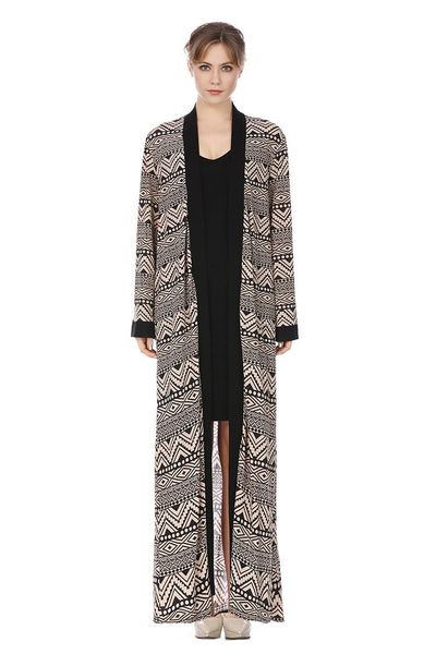 ethnic clothing donsignet national style printed robe cardigan contrast geometry print loose abaya turkey dubai muslim fashion, Red 
ethnic clothing donsignet national style printed robe cardigan contrast geometry print loose abaya turkey dubai muslim fashion, Red