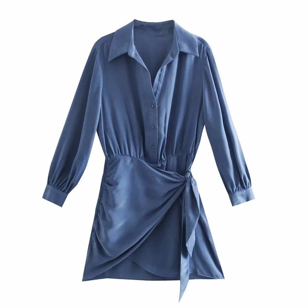 summer women chic design lace up bow mini dress female nine quarter sleeve clothes casual lady loose vestido d7596 210430, Black;gray
summer women chic design lace up bow mini dress female nine quarter sleeve clothes casual lady loose vestido d7596 210430, Black;gray
