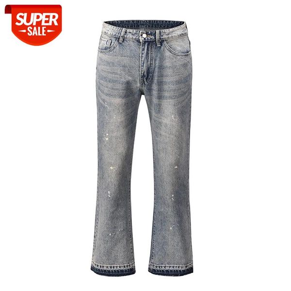 high street washed splash ink retro wide-leg flared pants mens straight casual jeans for men harajuku loose denim trousers #7i1g, Blue
high street washed splash ink retro wide-leg flared pants mens straight casual jeans for men harajuku loose denim trousers #7i1g, Blue