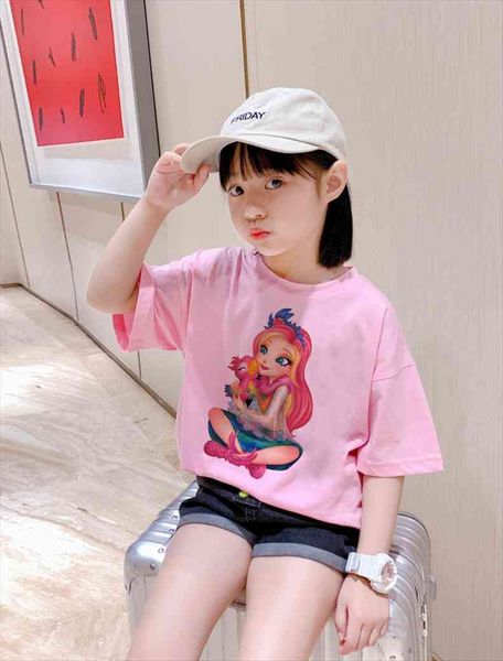24 9 years enchantimals girls t shirt boys short sleeve tee kids cartoon printing clothes children birthday party wear, Blue
24 9 years enchantimals girls t shirt boys short sleeve tee kids cartoon printing clothes children birthday party wear, Blue