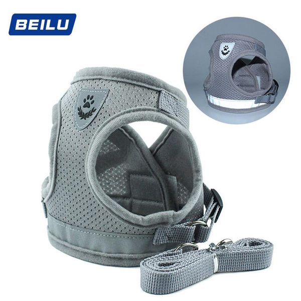 dog harness with leash summer pet adjustable reflective vest walking lead for puppy polyester mesh small medium collars & leashes
dog harness with leash summer pet adjustable reflective vest walking lead for puppy polyester mesh small medium collars & leashes