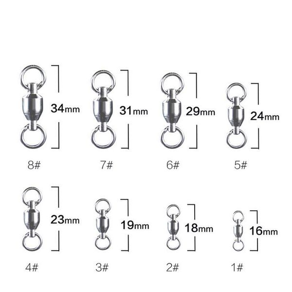 high-speed bearing swivel 50pcs splayed ring connector fishing gear accessories assist hook jig hooks
high-speed bearing swivel 50pcs splayed ring connector fishing gear accessories assist hook jig hooks