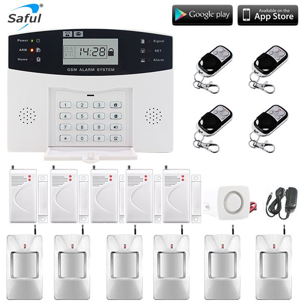 lcd display wireless gsm russian english spanish french voice sms and smoke sensor home security alarm system
lcd display wireless gsm russian english spanish french voice sms and smoke sensor home security alarm system