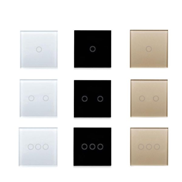 smart home control eu/uk standard touch switch white crystal glass panel ac220v, eu 1 gang 2 3 1way light wall screen
smart home control eu/uk standard touch switch white crystal glass panel ac220v, eu 1 gang 2 3 1way light wall screen