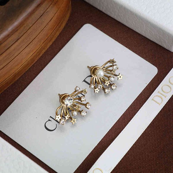 design jewelry asymmetric earrings female fengdi family net red back hanging diamond pearl earrings, Silver
design jewelry asymmetric earrings female fengdi family net red back hanging diamond pearl earrings, Silver