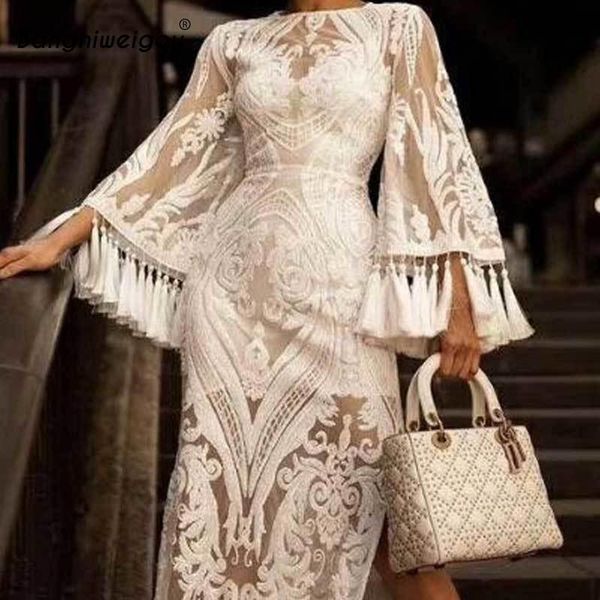 casual dresses bangniweigou floral lace tassel mesh maxi dress white women flare sleeve side slit perspective long with sling lined, Black;gray
casual dresses bangniweigou floral lace tassel mesh maxi dress white women flare sleeve side slit perspective long with sling lined, Black;gray
