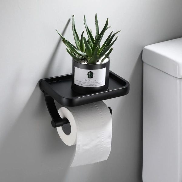 wall mounted toilet paper holder tissue roll dispenser with phone storage shelf for bathroom accessories holders
wall mounted toilet paper holder tissue roll dispenser with phone storage shelf for bathroom accessories holders