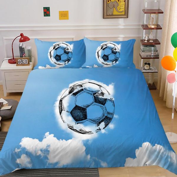 bedding set white cloud football print king size duvet cover home use full single unique design bed quilt sets
bedding set white cloud football print king size duvet cover home use full single unique design bed quilt sets