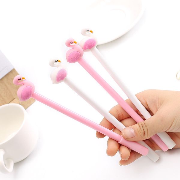 6pieces/lot 1pcs kawaii creativos ballpoint pen flamingo pattern school office stationery supplies black black ink 0.5mm pen refill, Blue;orange
6pieces/lot 1pcs kawaii creativos ballpoint pen flamingo pattern school office stationery supplies black black ink 0.5mm pen refill, Blue;orange