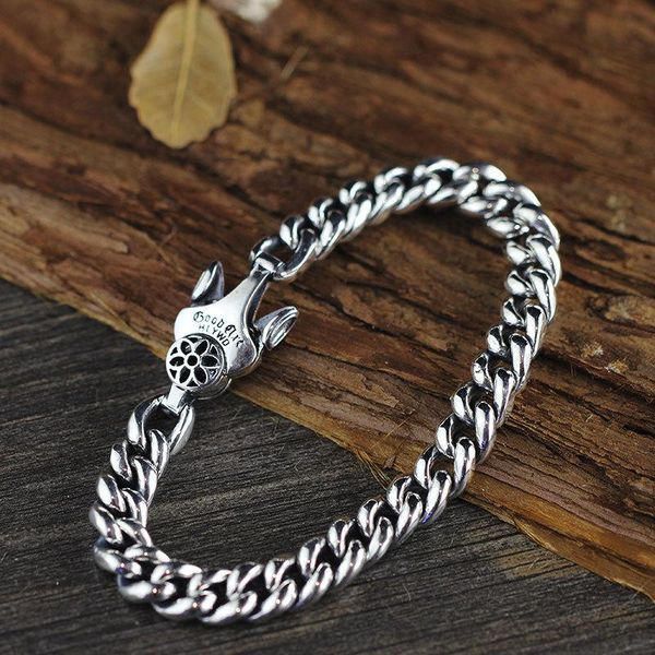 wristwatches man`s real silver chain bracelet limited men s925 pure classic thai fashion bracelets, Slivery;brown
wristwatches man`s real silver chain bracelet limited men s925 pure classic thai fashion bracelets, Slivery;brown