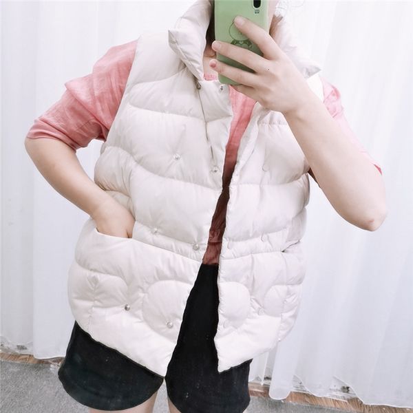 vests down women's short 2021 winter korean version loose large et vt over the shoulder 90 white duck down, Black;white
vests down women's short 2021 winter korean version loose large et vt over the shoulder 90 white duck down, Black;white