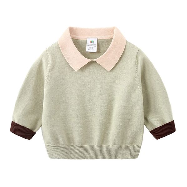 spring autumn winter 2 3-10 years knitted solid color patchwork school student turn-down collar sweaters for baby kids boys 210414, Blue
spring autumn winter 2 3-10 years knitted solid color patchwork school student turn-down collar sweaters for baby kids boys 210414, Blue