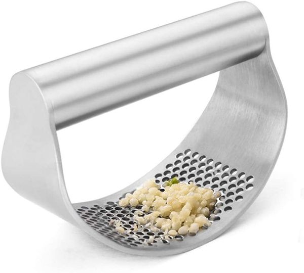 stainless steel manual garlic press curved grinding slicer chopper multifunctional presses cooking gadgets tool
stainless steel manual garlic press curved grinding slicer chopper multifunctional presses cooking gadgets tool