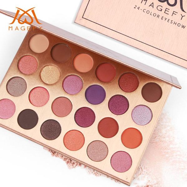 professional 24 color eyeshadow palette long lasting matte eye shadow shimmer makeup cosmetic pallet1
professional 24 color eyeshadow palette long lasting matte eye shadow shimmer makeup cosmetic pallet1