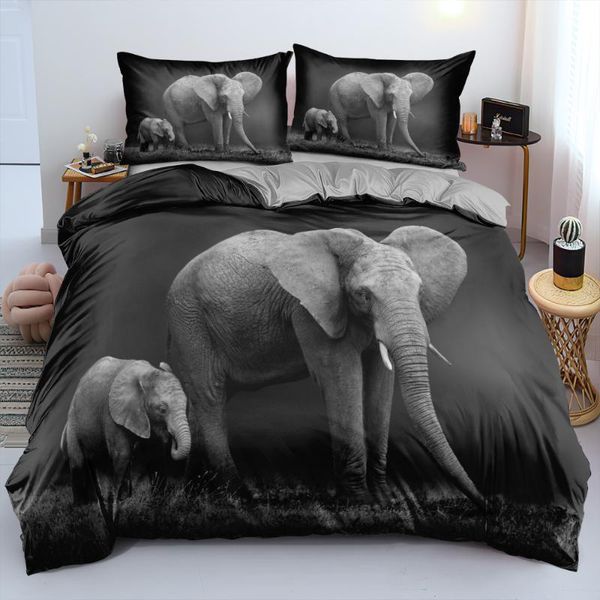 bedding sets elephant comforter covers 3d custom design gray quilt cover pillow slips king super twin size animal beddings
bedding sets elephant comforter covers 3d custom design gray quilt cover pillow slips king super twin size animal beddings