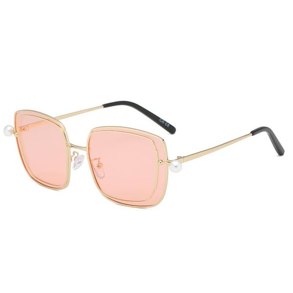 sunglasses classic design fashion metal pearl frame ladies retro dazzling pink 50251, White;black
sunglasses classic design fashion metal pearl frame ladies retro dazzling pink 50251, White;black