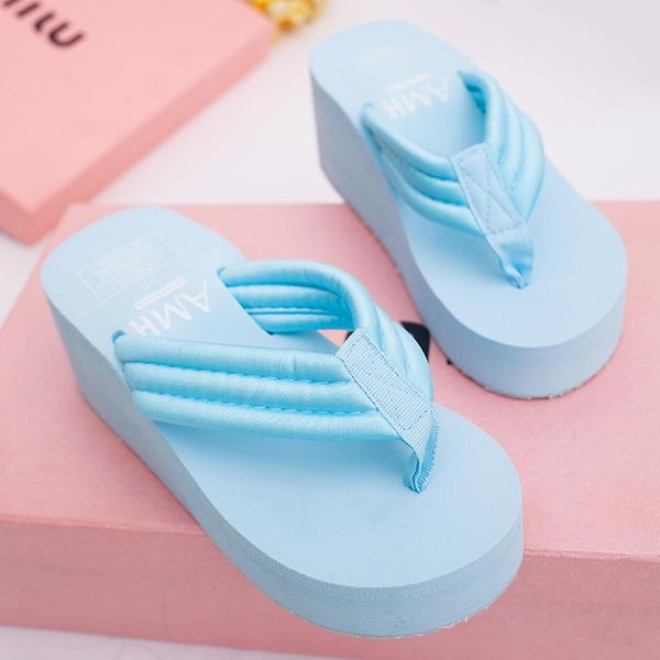 slippers brand summer wedge super heel ladies shoes solid color flip flops fashion casual breathable beach platform, Black
slippers brand summer wedge super heel ladies shoes solid color flip flops fashion casual breathable beach platform, Black