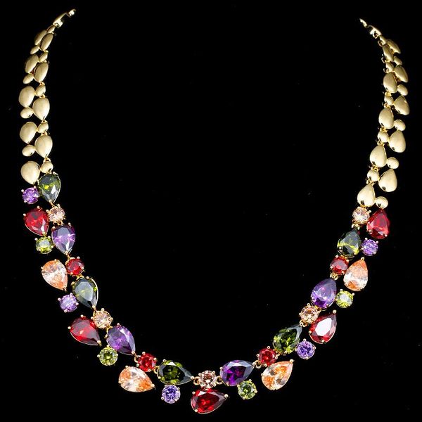 brand stunning big round cut cubic zirconia crystal necklace luxury bridal party jewelry for wedding evening chokers, Golden;silver
brand stunning big round cut cubic zirconia crystal necklace luxury bridal party jewelry for wedding evening chokers, Golden;silver
