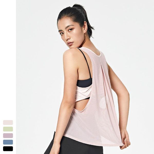 sleeveless yoga vest sport singlet women athletic fitness tank gym running training activewear workout shirt clothing, White;black
sleeveless yoga vest sport singlet women athletic fitness tank gym running training activewear workout shirt clothing, White;black