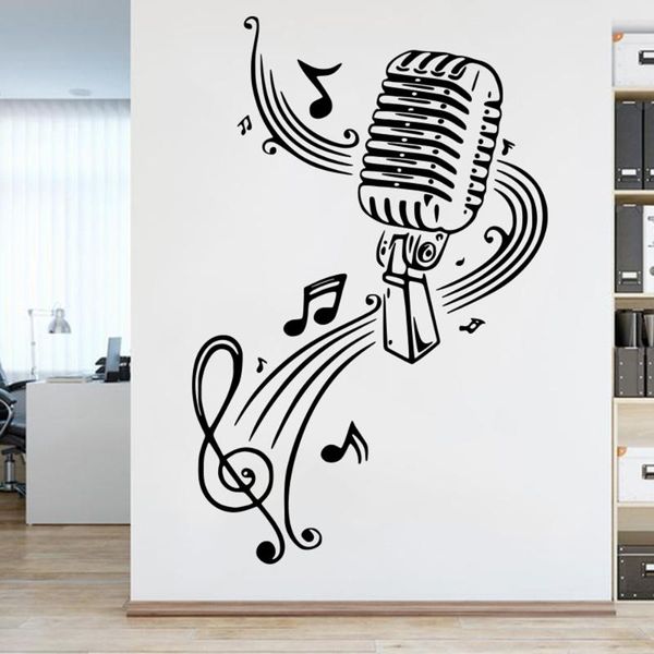 wall stickers large microphone music notes decal playroom office rock jazz band guitar piano micro sticker classroom decor
wall stickers large microphone music notes decal playroom office rock jazz band guitar piano micro sticker classroom decor