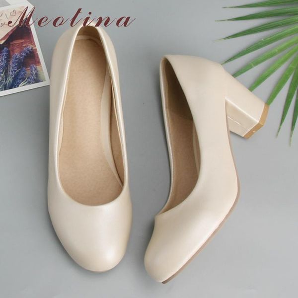 dress shoes meotina women high heels round toe office work chunky pumps ladies beige large size 9 42 43, Black
dress shoes meotina women high heels round toe office work chunky pumps ladies beige large size 9 42 43, Black