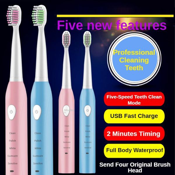 smart electric toothbrush usb fully automatic sonic soft waterproof couple upgrade clean
smart electric toothbrush usb fully automatic sonic soft waterproof couple upgrade clean