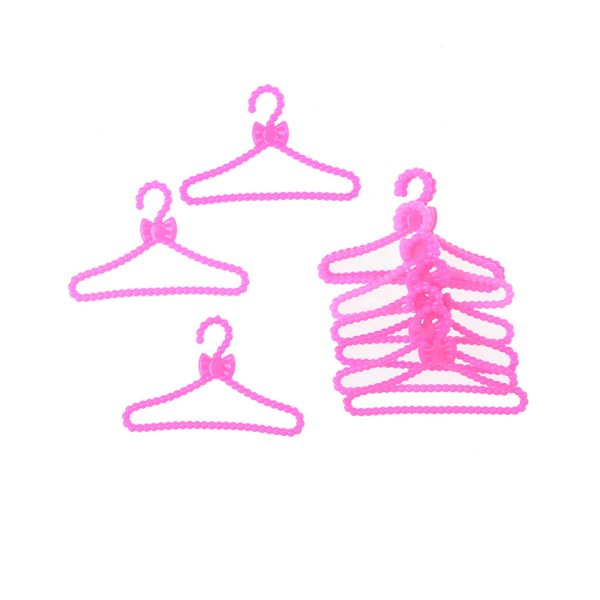 10 pcs/lot play house girls gift pink color hangers accessories for barbie doll clothes dress outfit skirt shoes pretend
10 pcs/lot play house girls gift pink color hangers accessories for barbie doll clothes dress outfit skirt shoes pretend