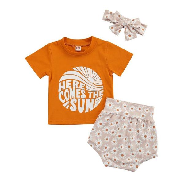 clothing sets 3pcs toddlers summer outfit letters print short sleeves t-shirt daisy pantie hairband baby girls 0-24 months, White
clothing sets 3pcs toddlers summer outfit letters print short sleeves t-shirt daisy pantie hairband baby girls 0-24 months, White