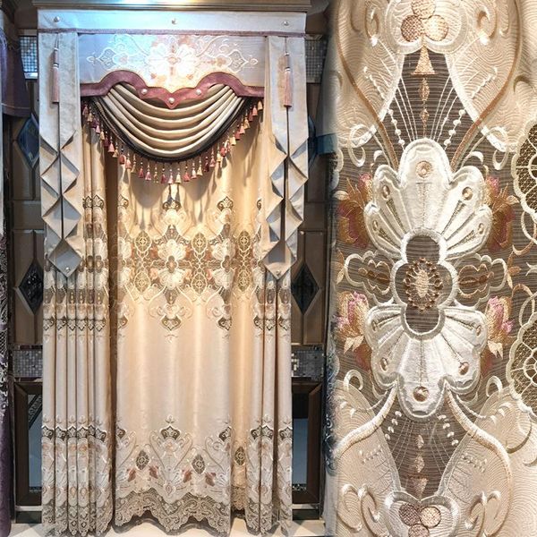 curtain & drapes curtains for living dining room bedroom style european flower yarn jacquard fabric product customization window
curtain & drapes curtains for living dining room bedroom style european flower yarn jacquard fabric product customization window