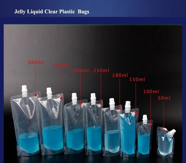 water bottles 50ml/300ml stand-up plastic drink packaging bag spout pouch for juice milk coffee beverage liquid packing
water bottles 50ml/300ml stand-up plastic drink packaging bag spout pouch for juice milk coffee beverage liquid packing