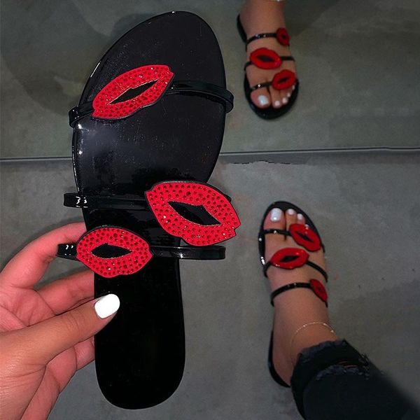 slippers women rhinestone lip women's casual shoes woman slides plus size female flip flops beach ladies summer 2021, Black
slippers women rhinestone lip women's casual shoes woman slides plus size female flip flops beach ladies summer 2021, Black