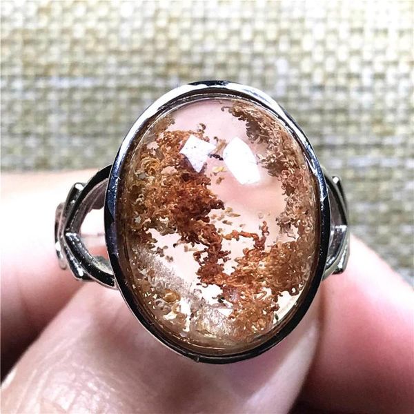 cluster rings natural ghost phantom quartz crystal ring for man woman clear 20x16mm oval beads silver garden adjustable jewelry, Golden;silver
cluster rings natural ghost phantom quartz crystal ring for man woman clear 20x16mm oval beads silver garden adjustable jewelry, Golden;silver