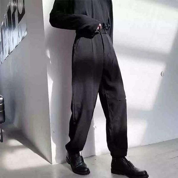 fashion men's loose hairstyle wide leg black leggings south korea summer casual trousers hole pants
fashion men's loose hairstyle wide leg black leggings south korea summer casual trousers hole pants