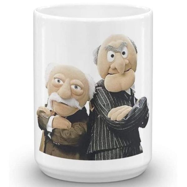 mugs statler and waldorf 15oz creative ceramic coffee mug cup christmas friends gift
mugs statler and waldorf 15oz creative ceramic coffee mug cup christmas friends gift
